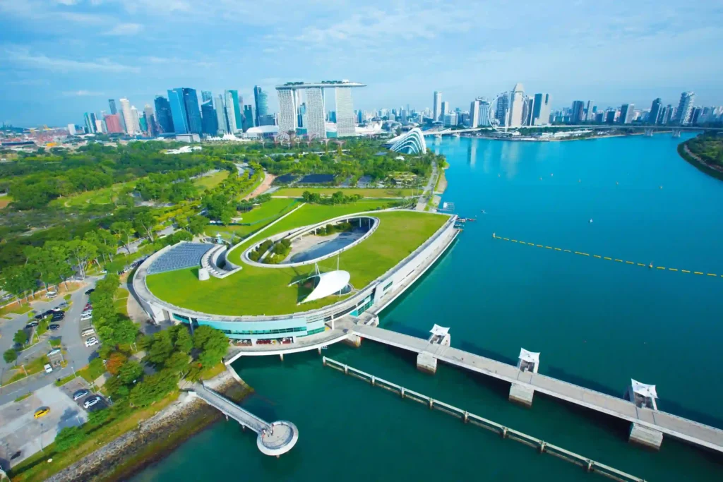 سد مارينا (Marina Barrage) سد مارينا (Marina Barrage)