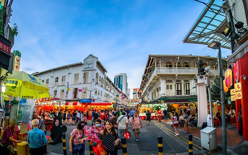 Chinatown Street Market Singapore