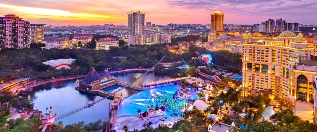 مدينة الألعاب صنواي لاجون (Sunway Lagoon)