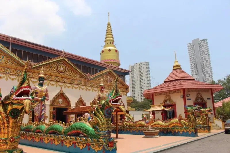 معبد تشايا مانجالارام التايلاندي (Chaiya Mangalaram Thai Buddhist Temple معبد تشايا مانجالارام التايلاندي (Chaiya Mangalaram Thai Buddhist Temple
