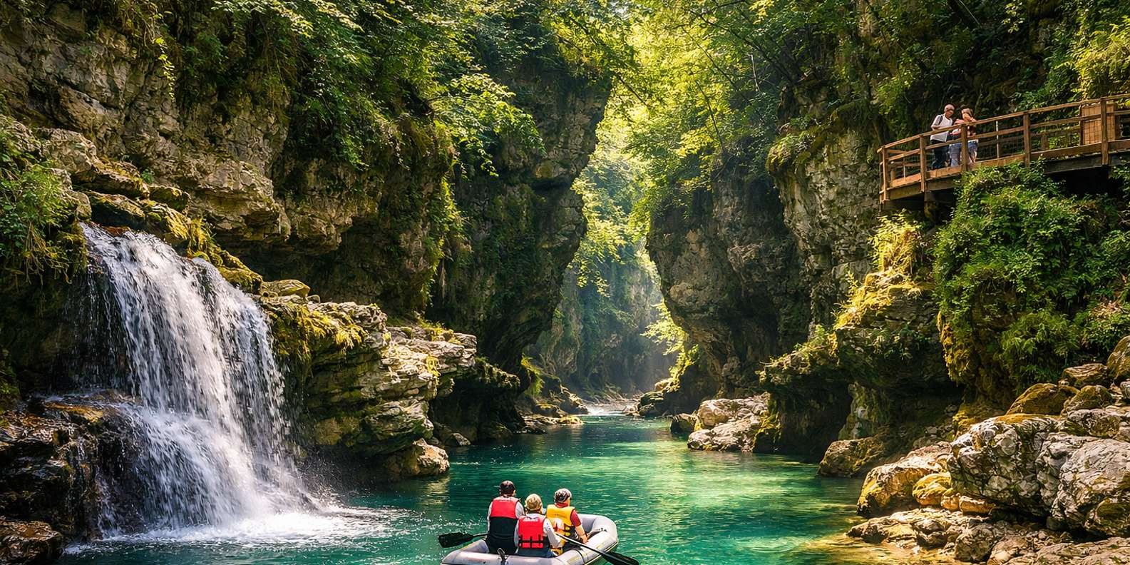 وادي مارتفيلي (Martvili Canyon)