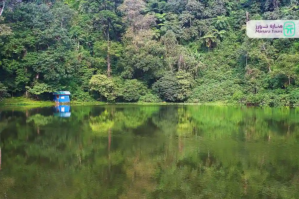 البحيرة الملونة في بونشاك (Telaga Warna Puncak) _ (2)