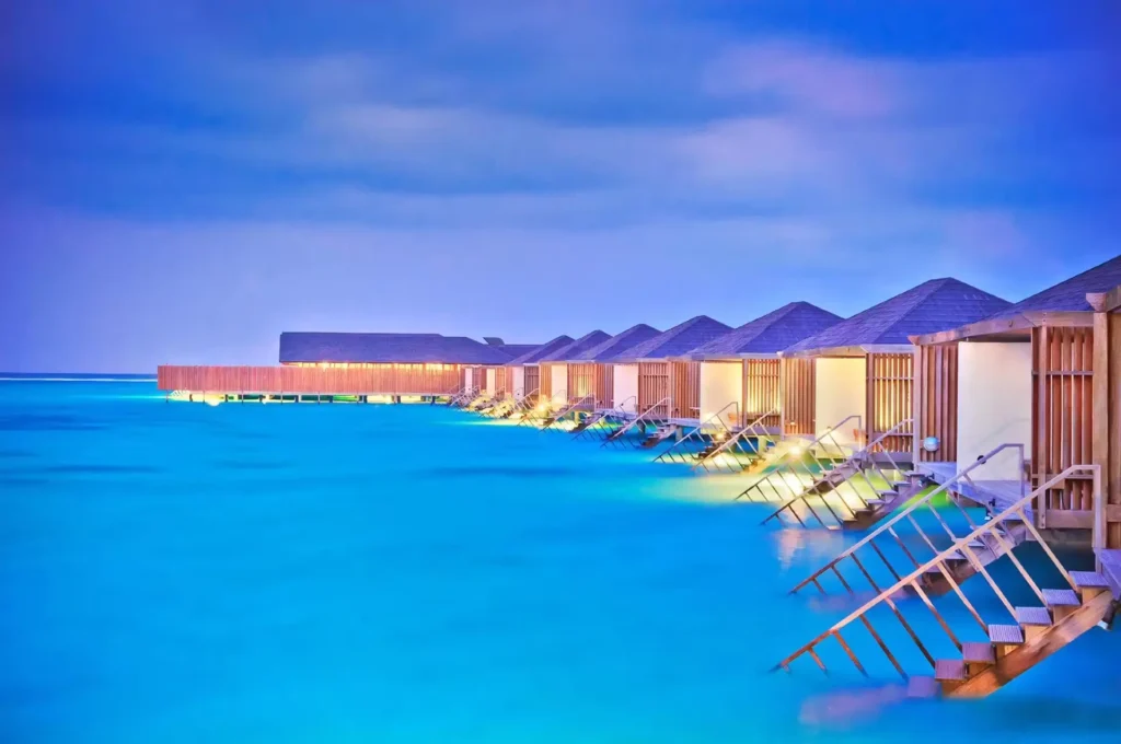 أنواع الغرف والفيلات في Paradise Island Resort
